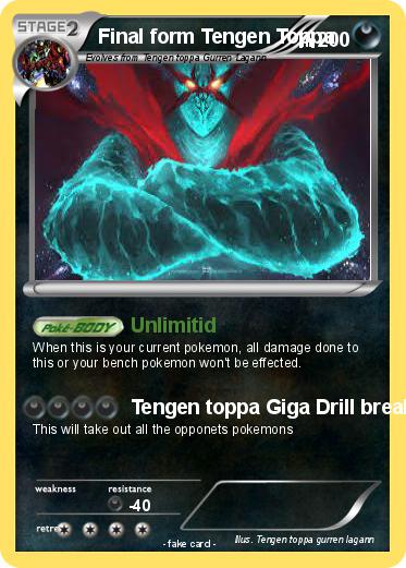 Pokemon Final form Tengen Toppa