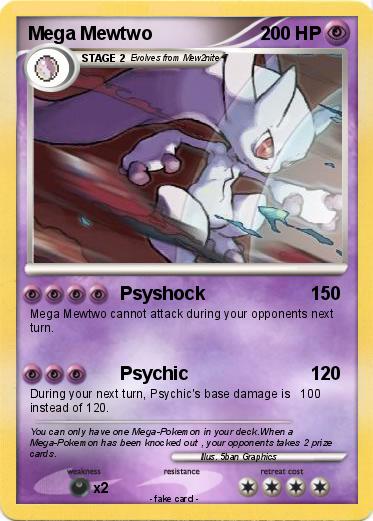 Pokemon Mega Mewtwo