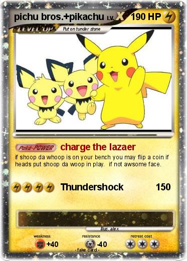 Pokemon pichu bros.+pikachu