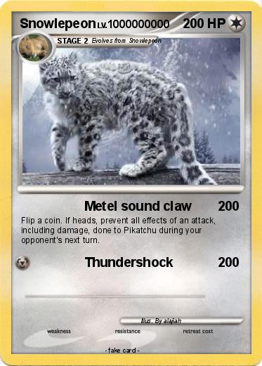 Pokemon Snowlepeon