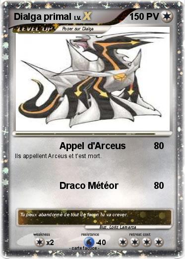 Pokemon Dialga primal