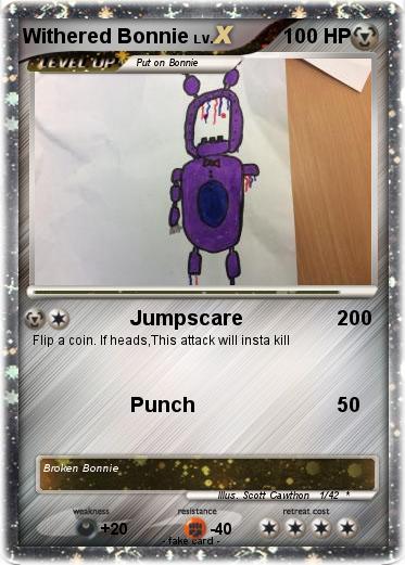 Pokemon Withered Bonnie