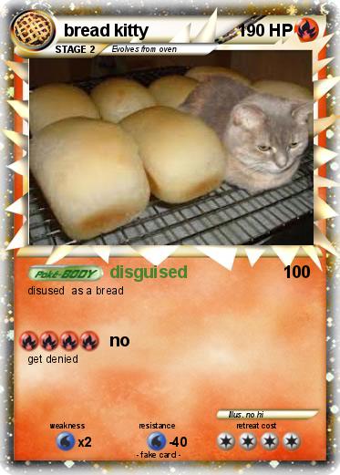 Pokemon bread kitty