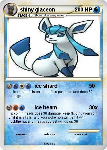 Pokemon shiny glaceon