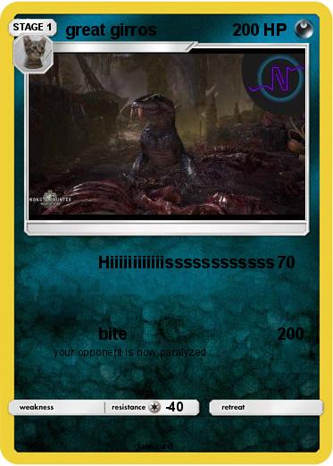 Pokemon great girros