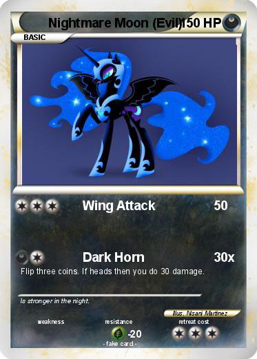 Pokemon Nightmare Moon (Evil)
