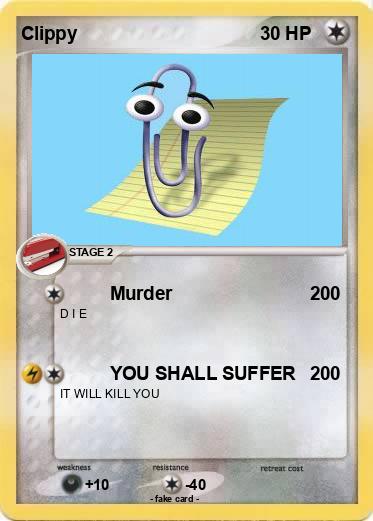 Pokemon Clippy