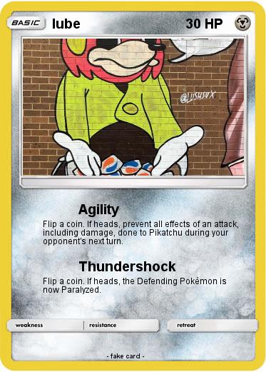 Pokemon lube