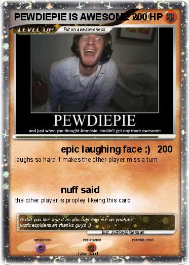 Pokemon PEWDIEPIE IS AWESOME