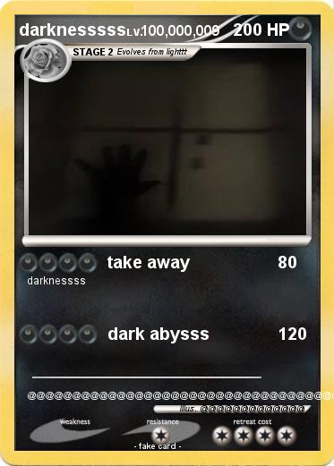 Pokemon darknesssss