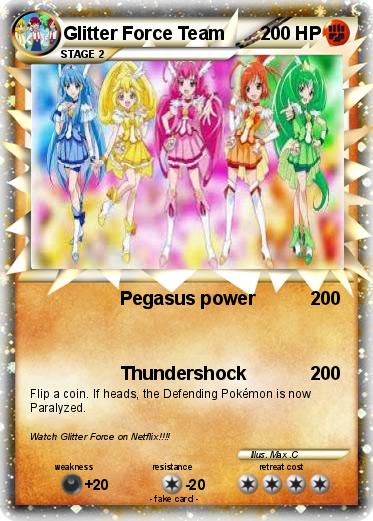 Pokemon Glitter Force Team