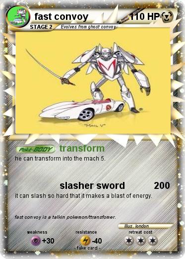 Pokemon fast convoy