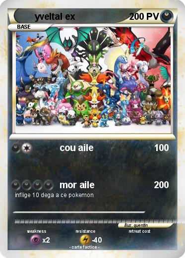 Pokemon yveltal ex