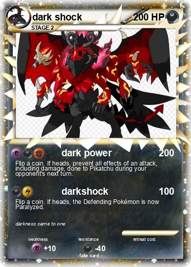 Pokemon dark shock
