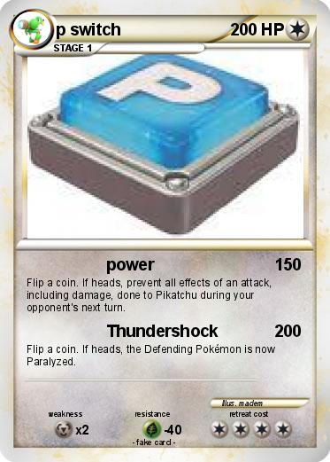 Pokemon p switch