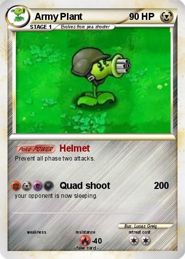 Pokemon Army Plant