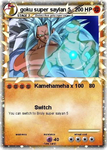 Pokemon goku super sayian 5