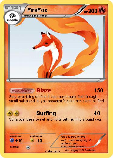 Pokemon FireFox