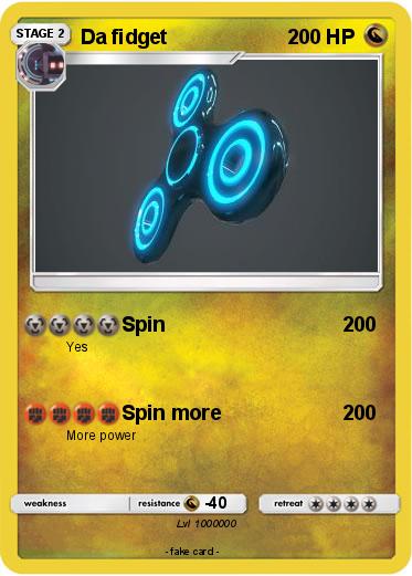Pokemon Da fidget