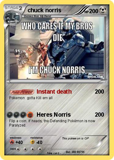 Pokemon chuck norris