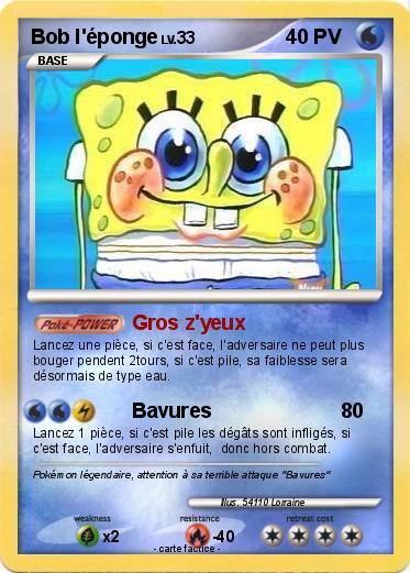 Pokemon Bob l'éponge