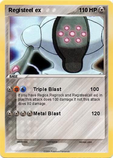 Pokemon Registeel ex