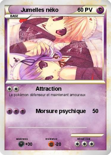 Pokemon Jumelles néko