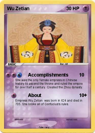 Pokemon Wu Zetian