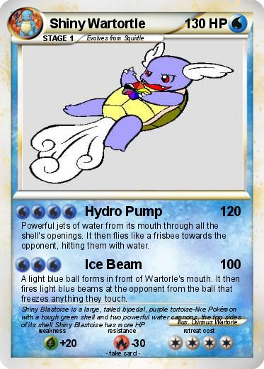 Pokemon Shiny Wartortle