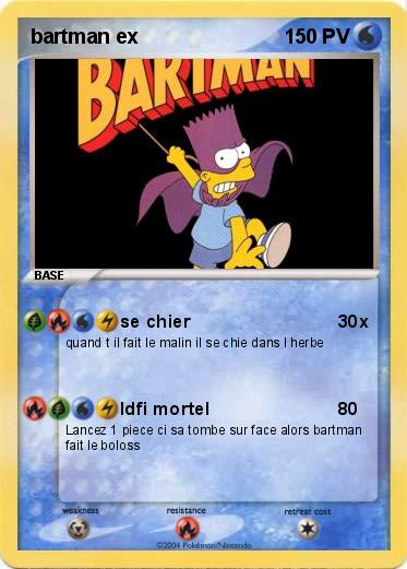 Pokemon bartman ex