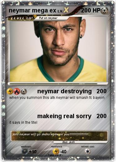 Pokemon neymar mega ex
