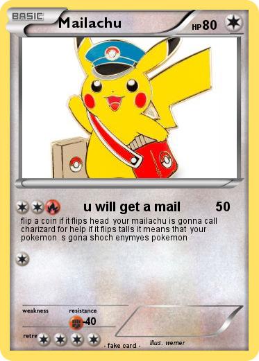 Pokemon Mailachu