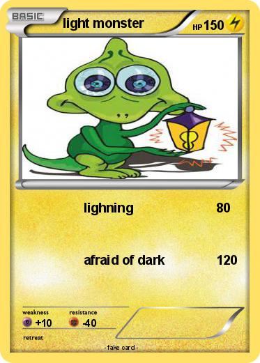 Pokemon light monster