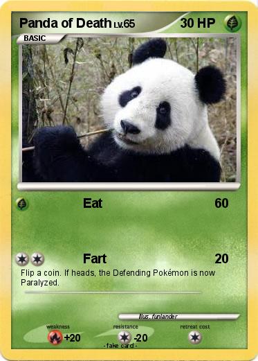 Pokemon Panda of Death