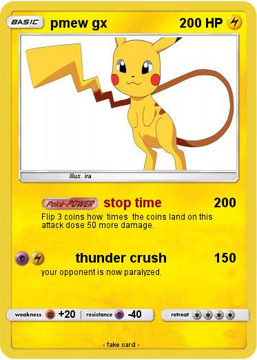 Pokemon pmew gx