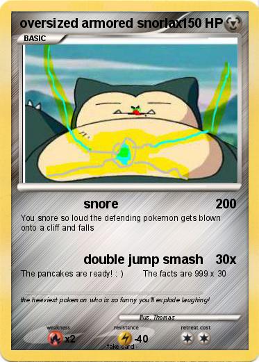 Pokemon oversized armored snorlax