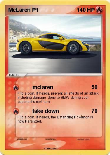 Pokemon McLaren P1