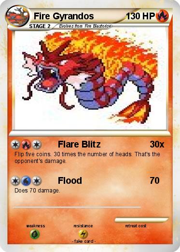 Pokemon Fire Gyrandos