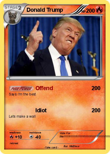 Pokemon Donald Trump