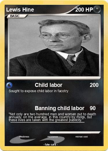 Pokemon Lewis Hine