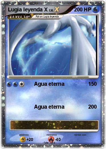 Pokemon Lugia leyenda X
