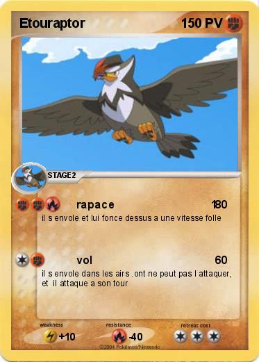 Pokemon Etouraptor