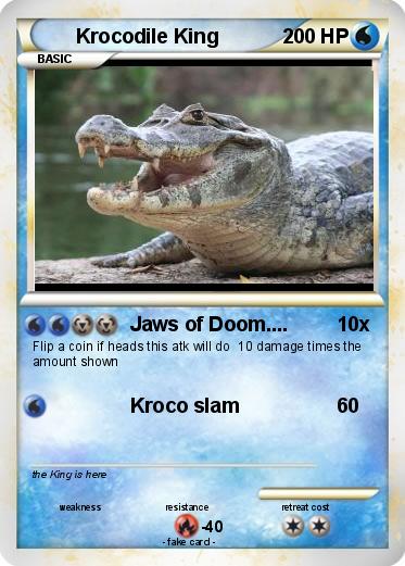 Pokemon Krocodile King