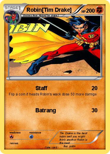 Pokemon Robin[Tim Drake]
