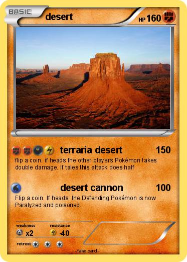 Pokemon desert
