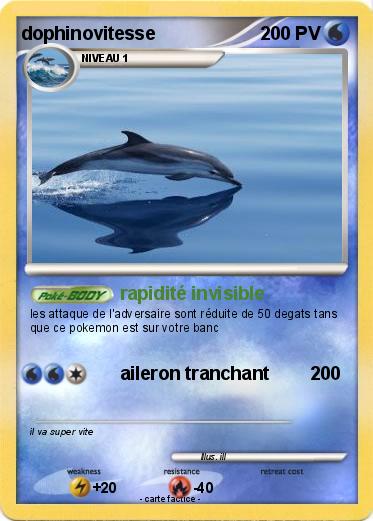 Pokemon dophinovitesse