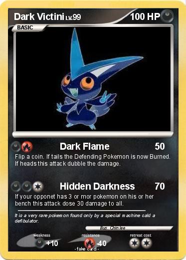 Pokemon Dark Victini