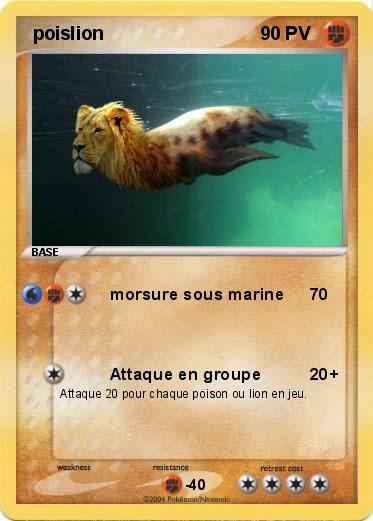 Pokemon  poislion