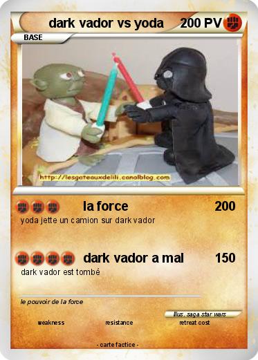 Pokemon dark vador vs yoda