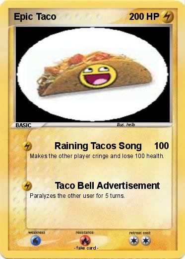 Pokemon Epic Taco